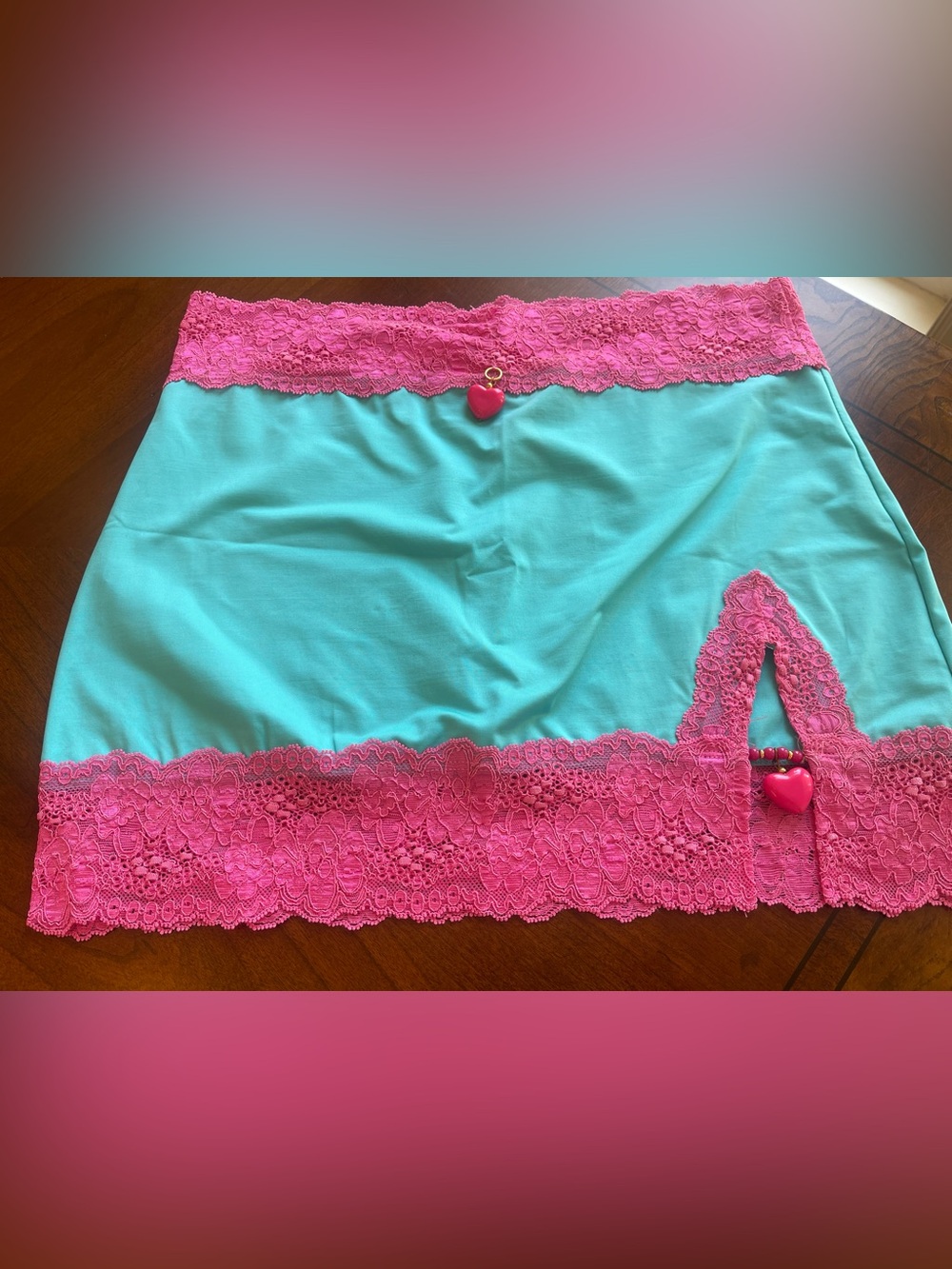 NWOT beach bunny skirt coverup size L